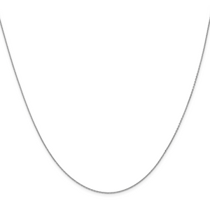 Mio Memento Sterling Silver Rhodium-plated Cubic Zirconia Adjustable 18 inch Necklace