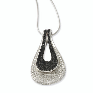Sterling Silver & Cubic Zirconia Brilliant Embers Necklace