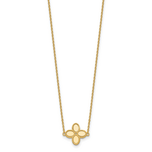HERCO Gold Clover on Chain Necklaces