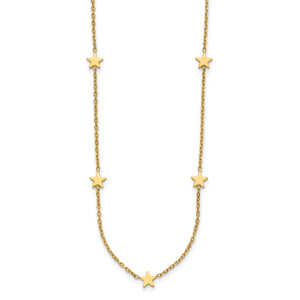 HERCO Gold Chain with Stars Necklaces