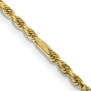 Diamond-Cut Milano Rope Chain Necklaces