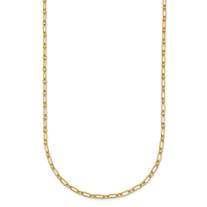 HERCO Gold 3mm Fancy Link Necklaces