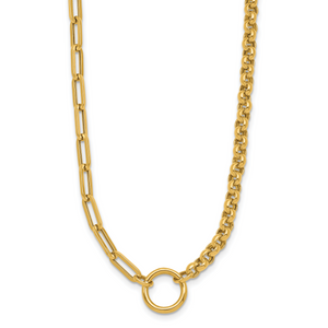 HERCO Gold Mixed Paperclip / Rolo Links
