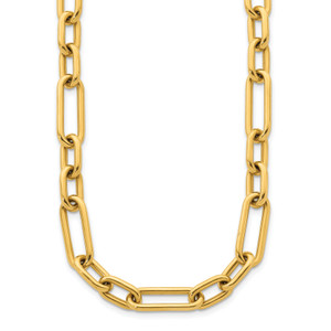 HERCO Gold Mixed Oval Link Necklaces