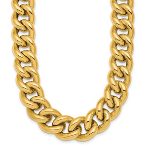 HERCO Gold Curb Link Chains