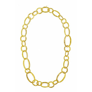 Herco 18K Gold Textured Link