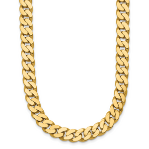 HERCO Solid Curb Link Chain Necklaces