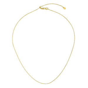 HERCO Gold 0.6mm Box Chain Adjustable Necklaces