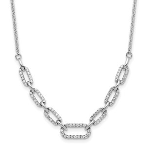Diamond Fancy Link Necklaces