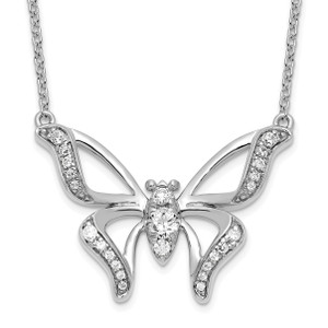 Diamond Small Butterfly Necklaces