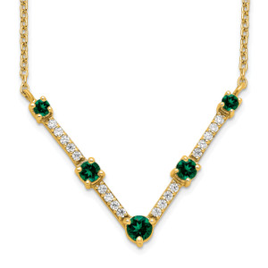 Gemstone & Diamond Necklaces