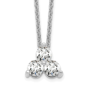 True Origin Diamond Chain Slide Pendant Necklaces