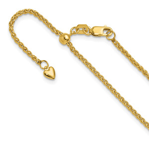 Adjustable Semi Solid Spiga Chain