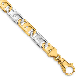 LK410 Style Polished Fancy Link Chain