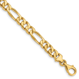 Hand-Polished Figaro Link Chain
