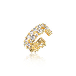 Sif Jakobs Jewellery Ear Cuff Livigno 18KT Gold Plated  -E2365-CZ-YG