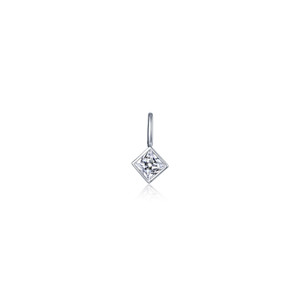 Lafonn Princess Bezel Charm Pendant