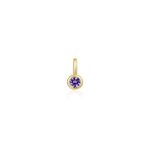 Lafonn February Birthstone Charm Pendant