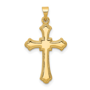 14KT Gold  Dolphin Swimming Pendant C3455
