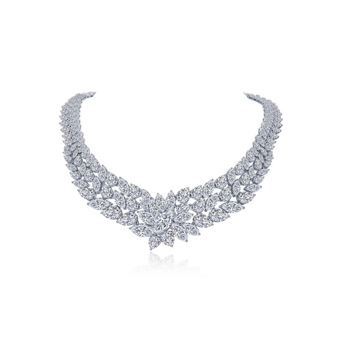 Lafonn 142 CTW Statement Choker Necklace