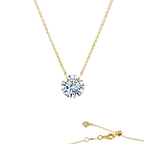 Lafonn Frameless Solitaire Necklace