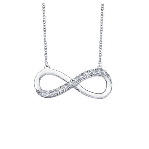 Lafonn 0.24 CTW Infinity Necklace