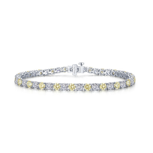 Lafonn 11.0 CTW Statement Alternating Tennis Bracelet