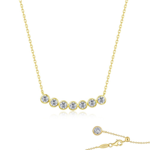 Lafonn Bezels of Joy Necklace  N0357CLG