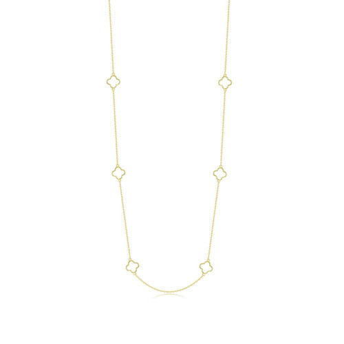 Lafonn Clover in Bloom Necklace  N2033CLG