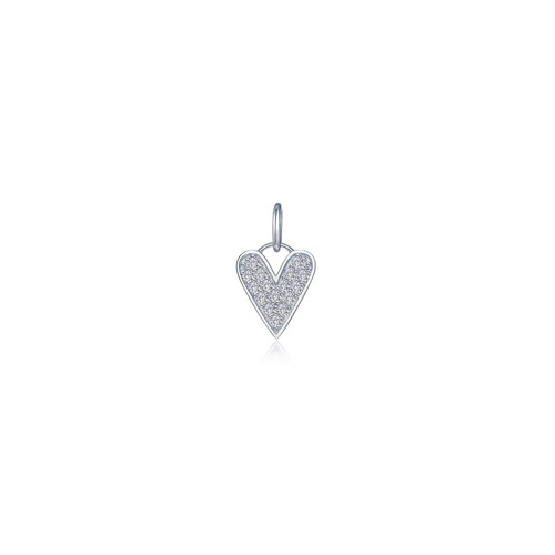 Lafonn Heart Charm  Pendant P2023CLP