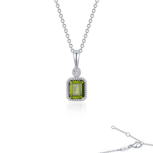 Lafonn August Birthstone Necklace  BP009PDP