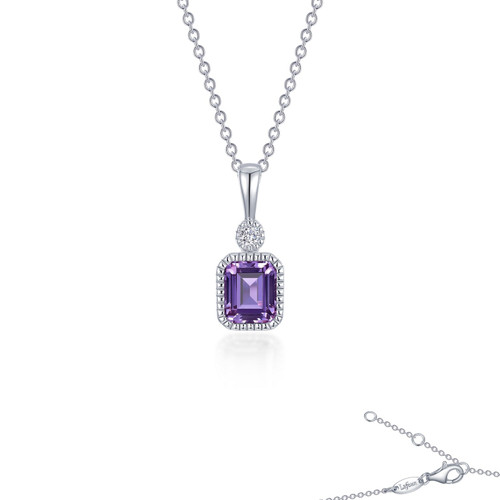 Lafonn February Birthstone Necklace  BP009AMP