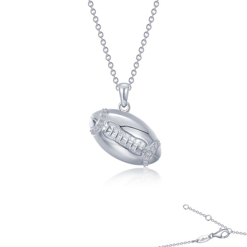 Lafonn Football Necklace  N2022CLP