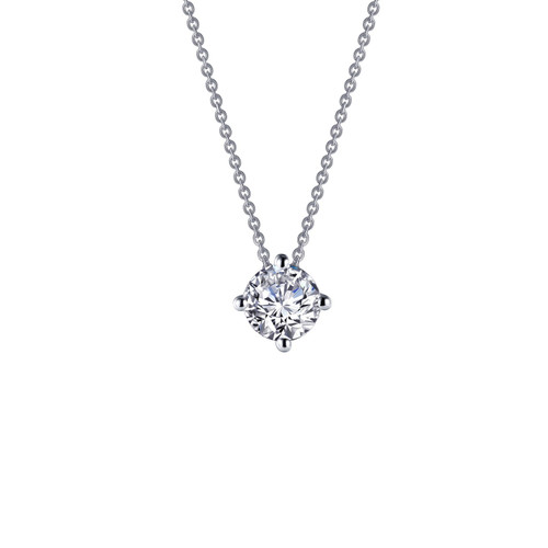 Lafonn 1.25 CTW Solitaire Necklace  N0174CLP