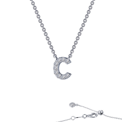 Lafonn Letter C Pendant  Necklace  9N083CLP