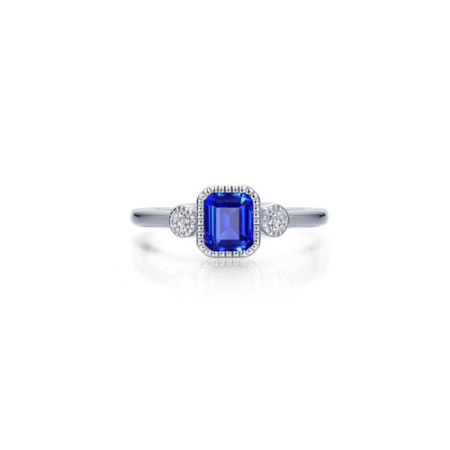 Lafonn September Birthstone Ring Bonded in Platinum  BR006SAP