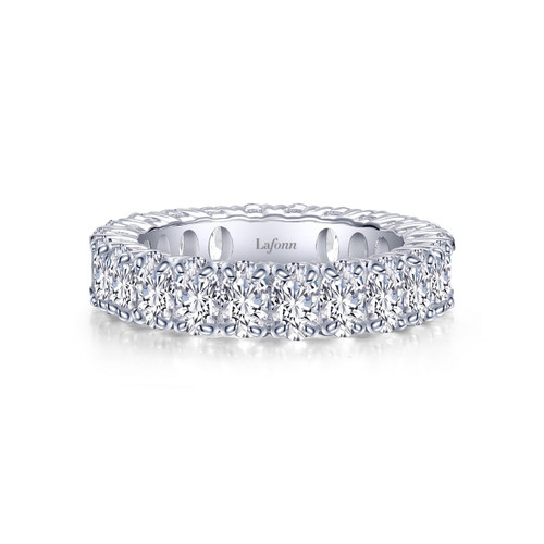 Lafonn 4.62 CTW Anniversary Eternity Band Bonded in Platinum  R0384CLP