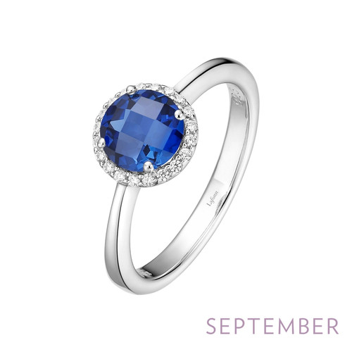 Lafonn September Birthstone Ring Bonded in Platinum  BR001SAP