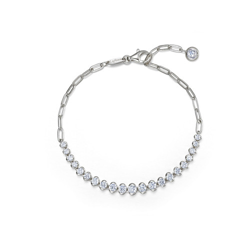 Lafonn Willow Bracelet Bonded in Platinum