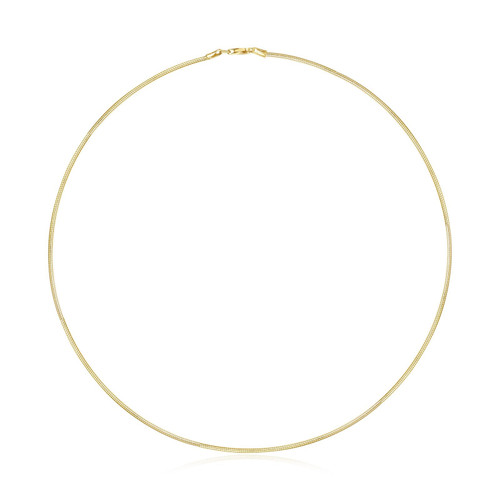 Lafonn Lina Omega Choker Bonded in Platinum