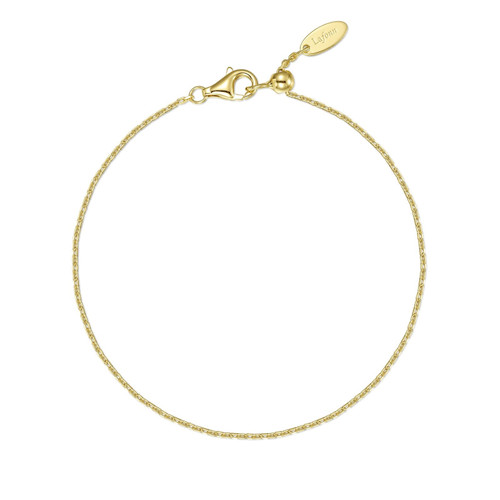 Lafonn Venus Chain Bracelet Bonded in Platinum