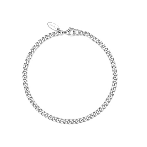 Lafonn Small Cleo Cuban Bracelet Bonded in Platinum