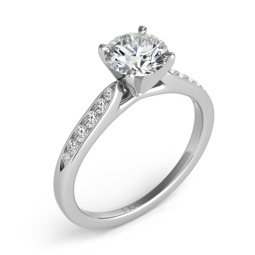 Diamond Engagement Ring 
 in Platinum 
 
 
 EN0134-PL