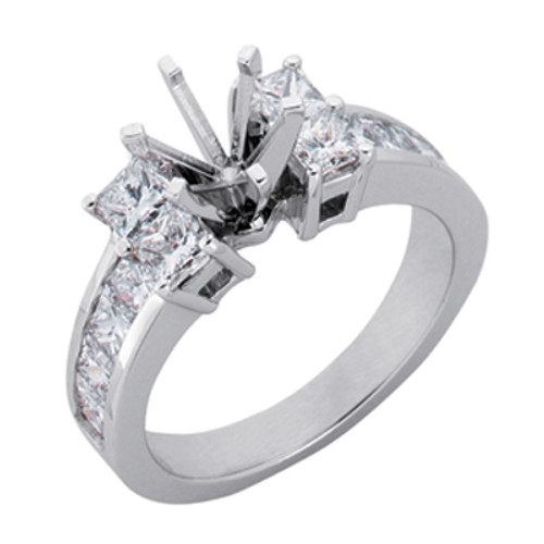Diamond Engagement Ring 
 in Platinum 
 
 
 EN6834-PL
