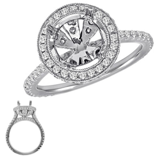 Diamond Engagement Ring 
 in Platinum 
 
 
 EN7077-1PL