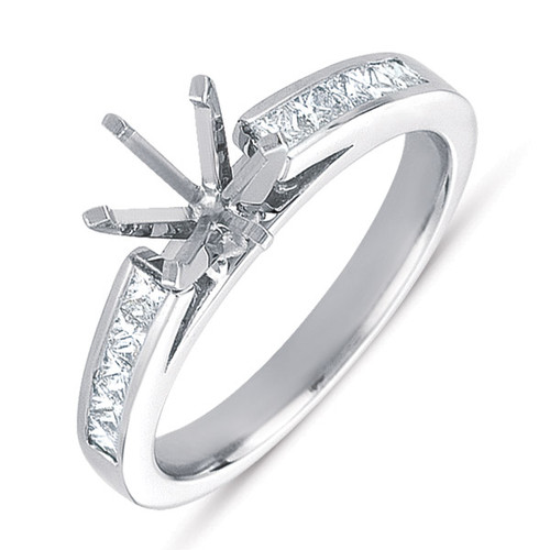 Diamond Engagement Ring 
 in 14K White Gold 
 

 EN1816WG