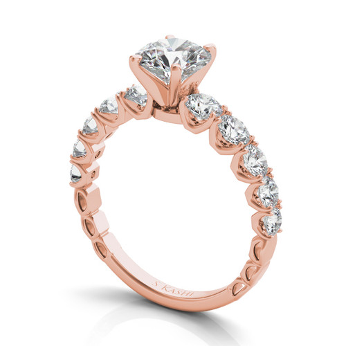 Diamond Engagement Ring 
 in 14K Rose Gold 
 
 
 EN7583RG