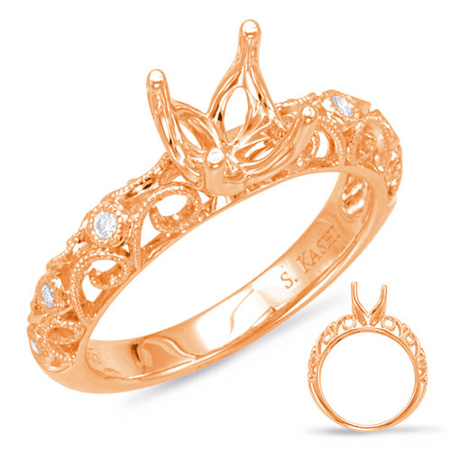Diamond Engagement Ring 
 in 14K Rose Gold 
 
 
 EN7925-1RG