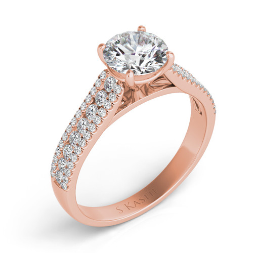 Diamond Engagement Ring 
 in 14K Rose Gold 
 
 
 EN7326RG