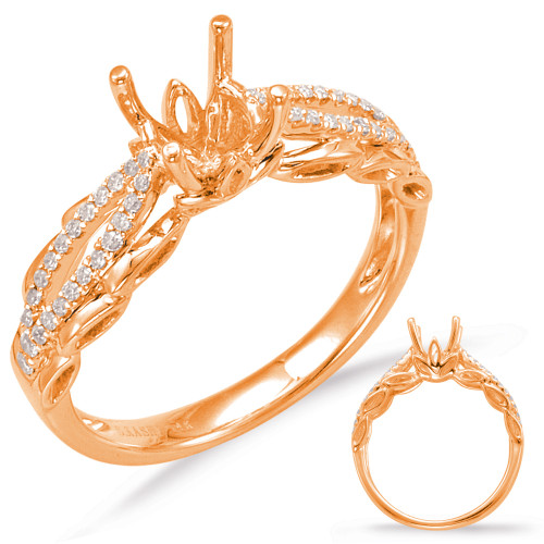 Diamond Engagement Ring 
 in 14K Rose Gold 
 
 
 EN7734-50RG